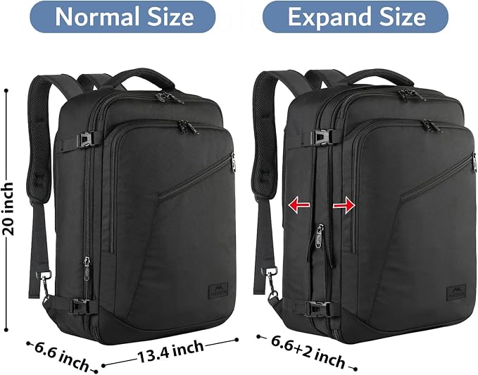 MATEIN 45L Travel Backpack, Large Carry on Backpack - Image 5