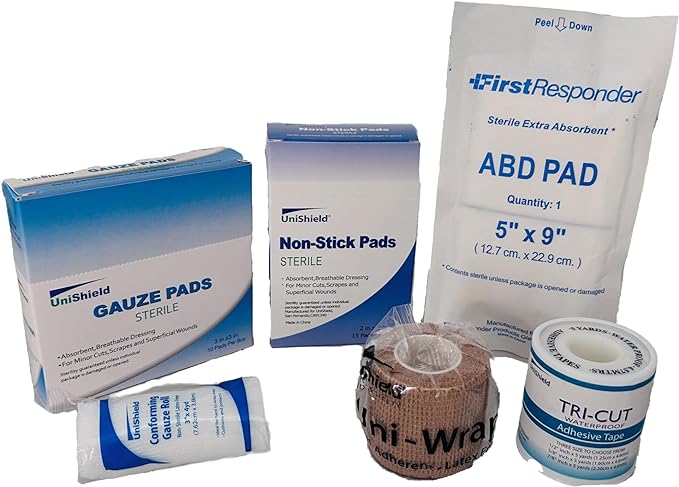 3-Shelf Metal 1st Aid Cabinet Class A, Large Capacity First Aid Wall Mount - Image 8