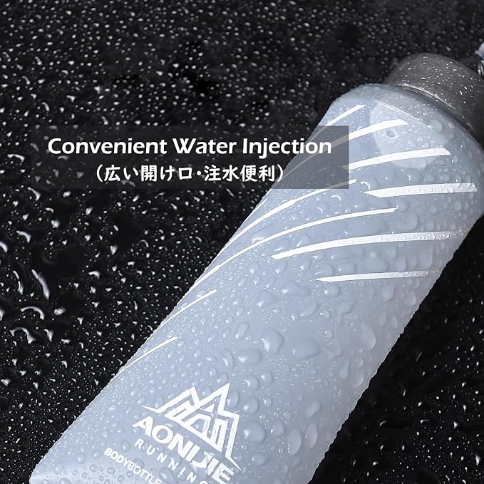 TRIWONDER Water Bottles TPU Soft Flasks Collapsible Running Flasks - Image 5