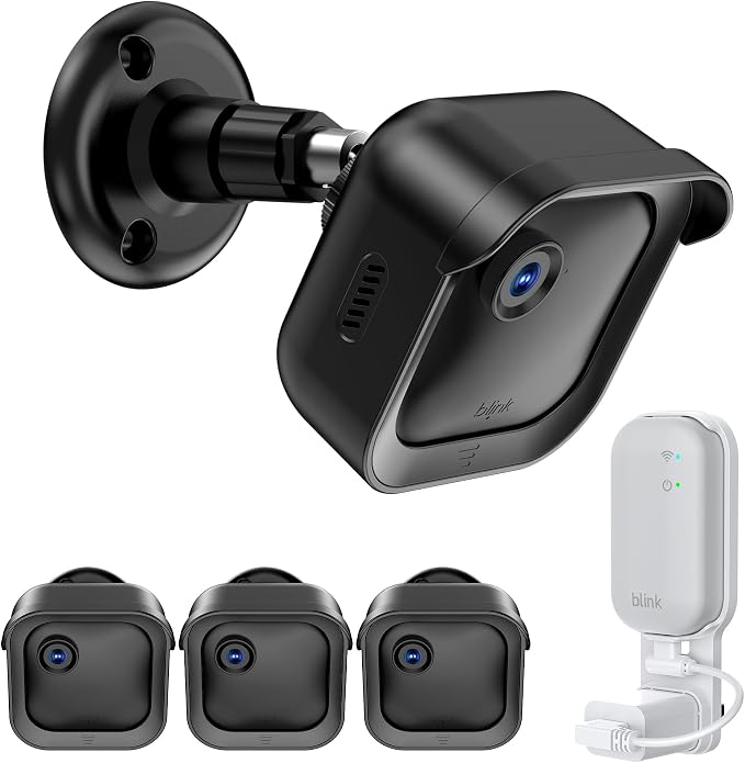 PlusAcc Wall Mount for Blink Outdoor 4 & Outdoor 2K+, Weatherproof Protective by PlusAcc
