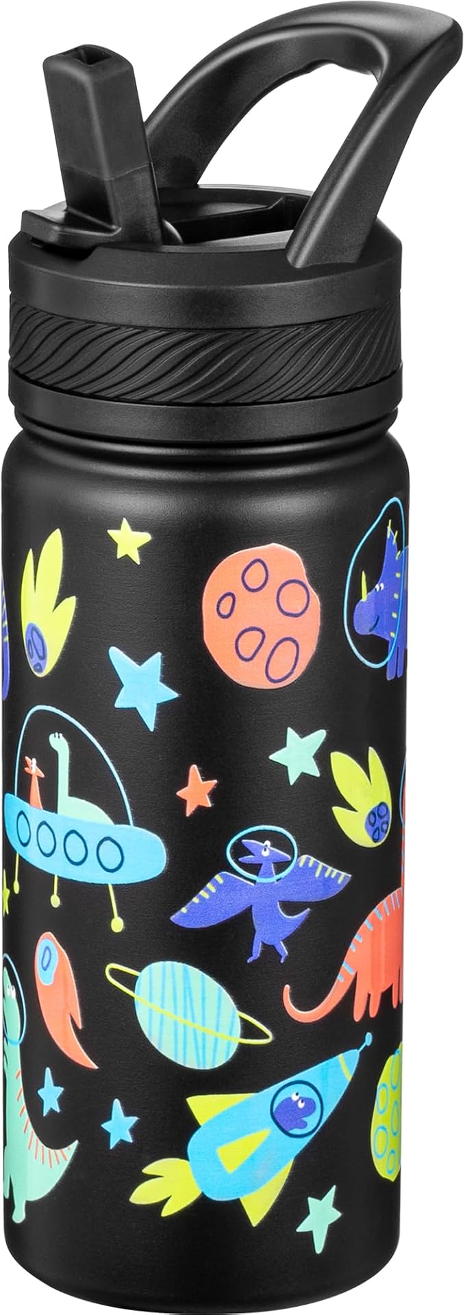 Fanhaw 18 Oz Kids Insulated Water Bottle by FANHAW