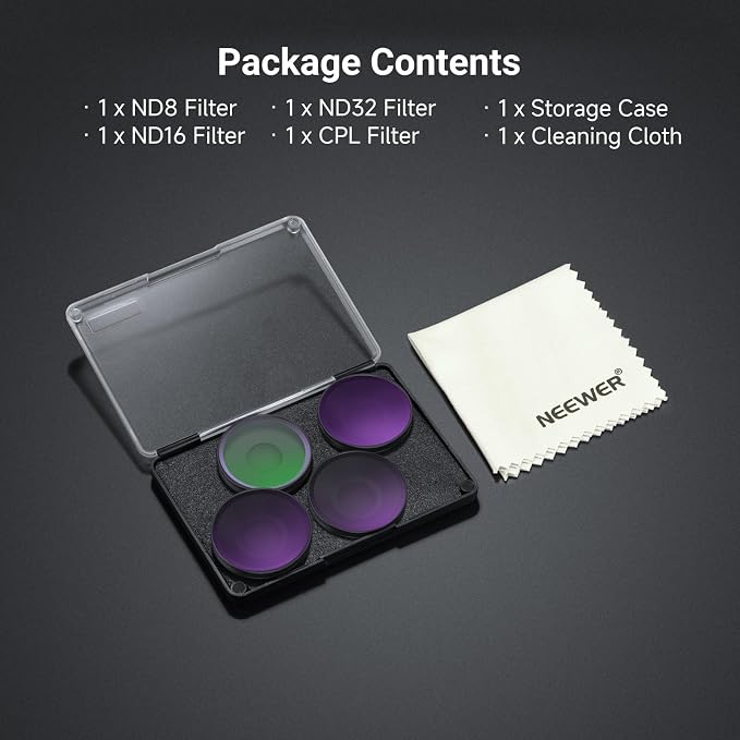 NEEWER CPL + ND Filter Set Compatible - Image 8