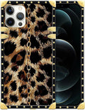 Compatible with iPhone 12 Pro Max Case, Seamless Gold Chain Leopard Luxury by Unknown
