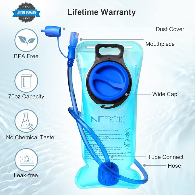Neboic 2Pack Hydration Backpack Pack - Image 4