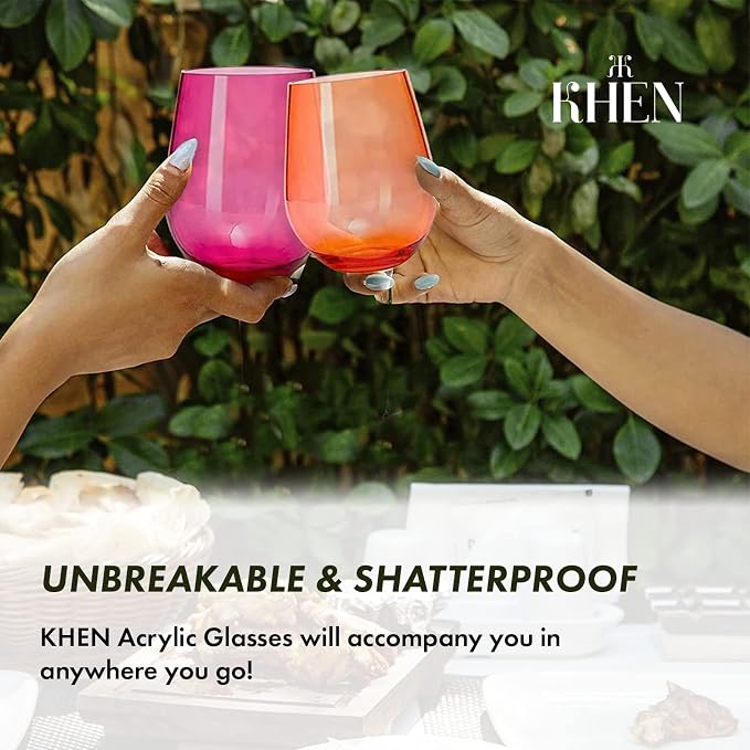 Plastic Acrylic Shatterproof Martini, Champagne & Cocktail Unbreakable Glasses - Image 5