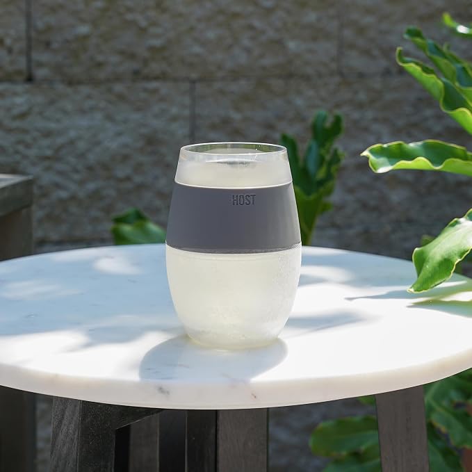 HOST Cooling Cup Plastic Double Wall Insulated Freezable Drink Chilling Tumbler - Image 10