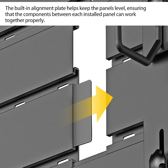 Gun Racks for Wall, Heavy-Duty Aluminium Slatwall Panels Gun Wall Mount Storage - Image 3