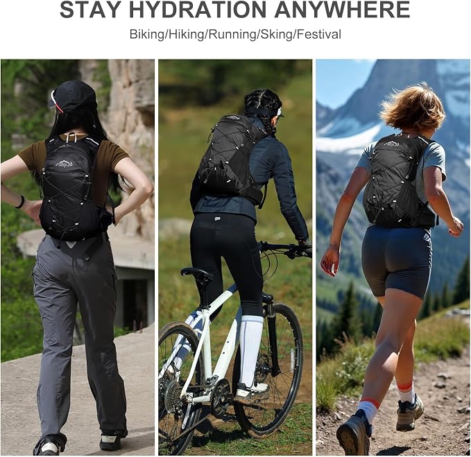 IX INOXTO Hydration Backpack, 18L Lightweight Hiking Backpack - Image 6