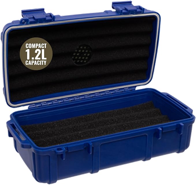 Waterproof Storage Case 1.2 L Capacity – Heavy-Duty Gear Box by Unknown