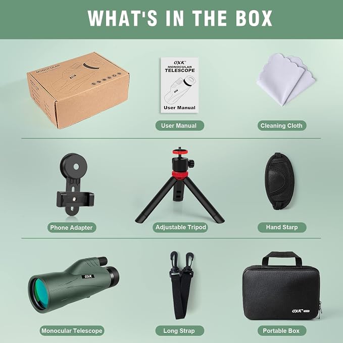 12x56 High Power Monocular Telescope - Image 6