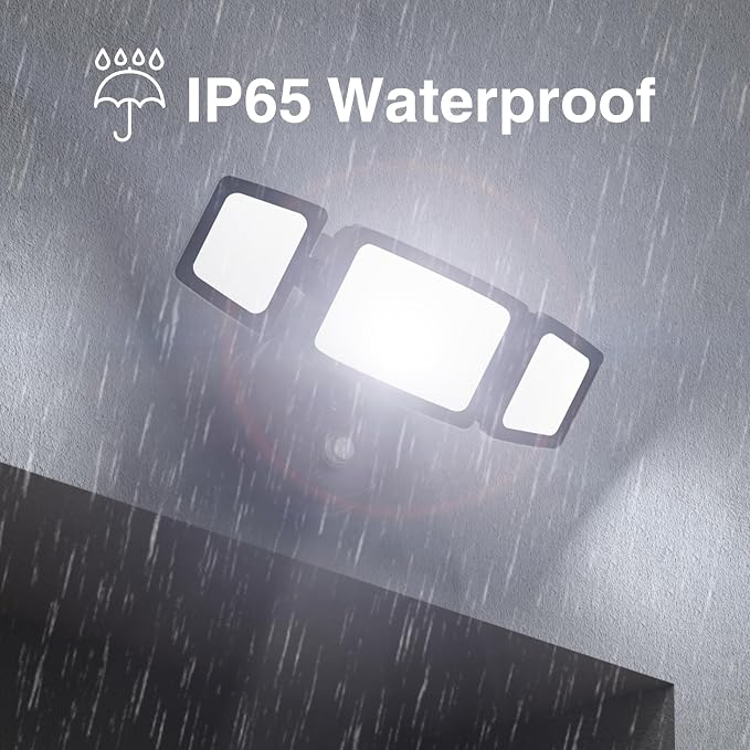 Onforu 70W Dusk to Dawn Outdoor Lighting, 7000LM Black Flood Lights Outdoor - Image 5