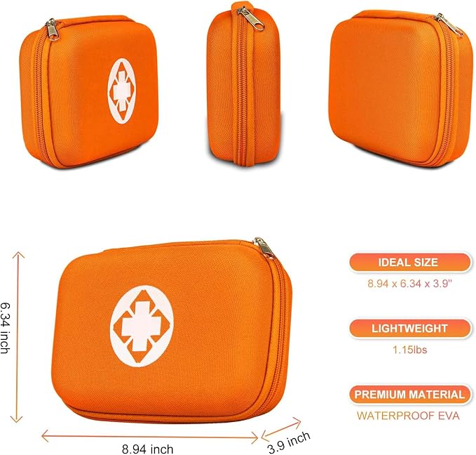 276PCS Mini Car First Aid Kit Travel Size - Image 3
