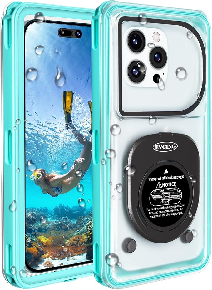 Waterproof Phone Case Up to 6.9 inch | IPX8 Underwater Phone Cases by EVCING