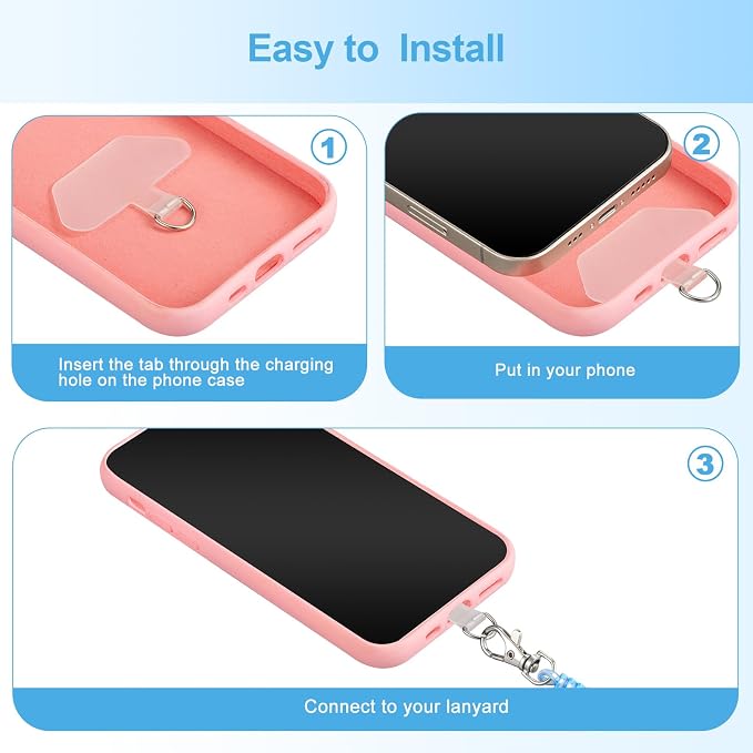 takyu 2PCS Phone Lanyard Tether Strap - Image 3