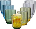 Acrylic Clear Highball Plastic Cups | Plastic Reusable Tumblers 15oz | by AKMQYM