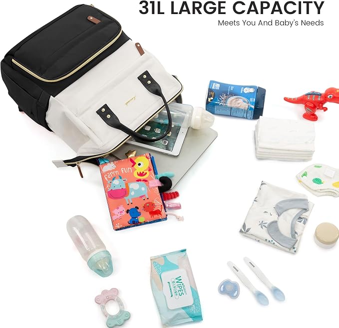 LOVEVOOK Diaper Bag Backpack, Baby Bag - Image 8