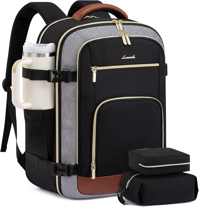 LOVEVOOK Travel Backpack For Women Flight Approved, 50L Carry on Backpack for by LOVEVOOK