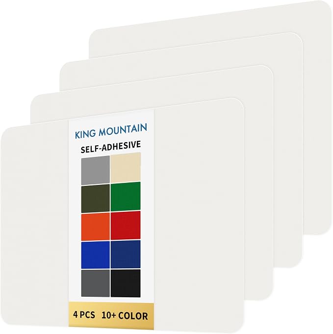 KING MOUNTAIN Self Adhesive Nylon Fabric Repair Patch, 9×11 Inches 4 Pcs by ForABetterHomeLife