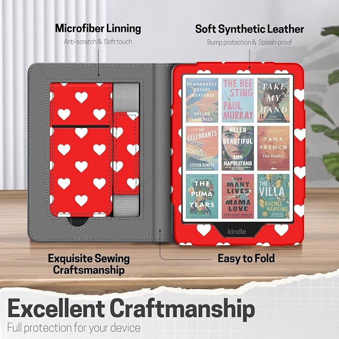 TNP Stand Case for Kindle Paperwhite 12th Generation 2024 / Kindle Colorsoft - Image 6