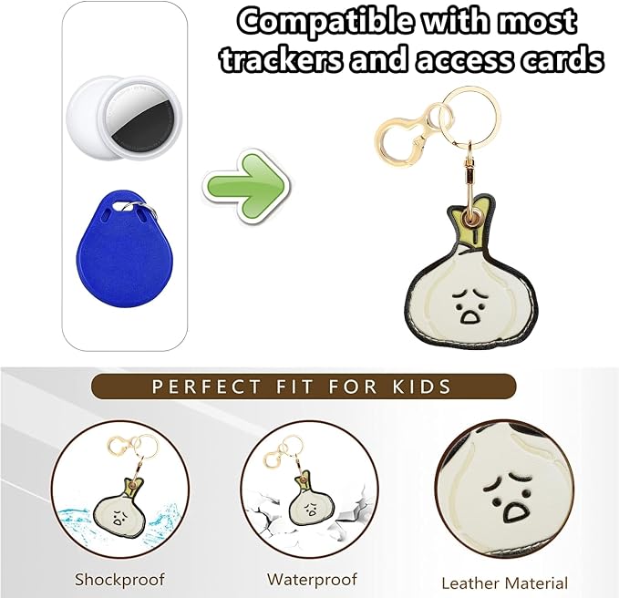 Leather Keychain Holder Case Compatible - Image 4