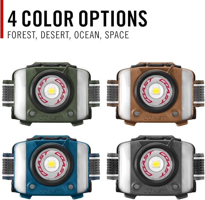 Coast FL97R Voice-Controlled 1200 Lumen Rechargeable LED Headlamp - Image 5