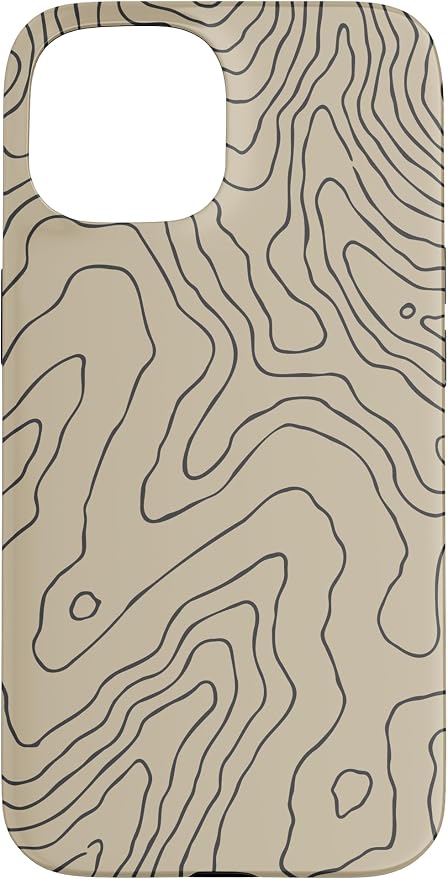 Coyote Country Guide Lines Topographical Contour Map Case by Unknown