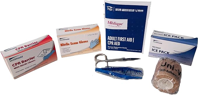 3-Shelf Metal 1st Aid Cabinet Class A, Large Capacity First Aid Wall Mount - Image 6