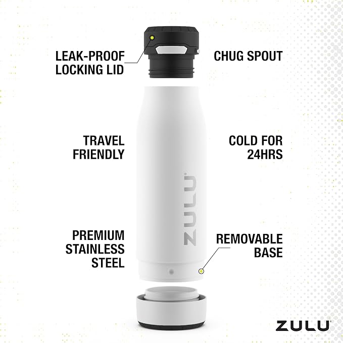 ZULU Ace Vacuum Insulated Stainless Steel Water Bottle - Image 3