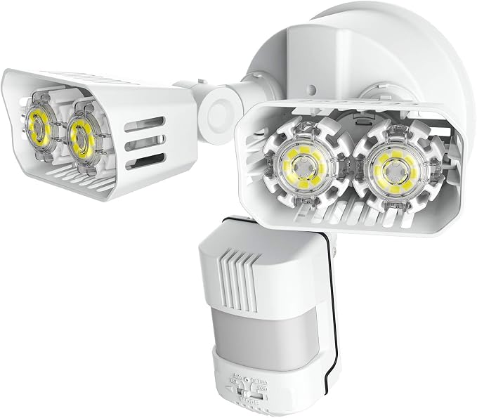 SANSI 18W 1800LM LED Motion Sensor Outdoor Lights, Energy Saving Security Light by SANSI