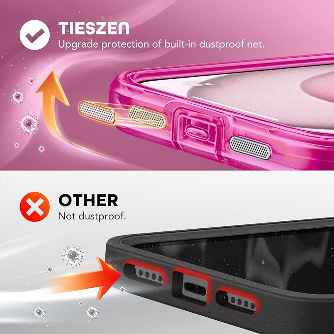 TIESZEN for iPhone 15 Plus Case, Compatible - Image 4