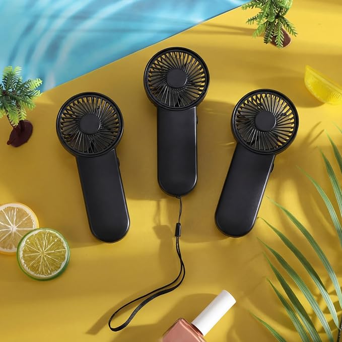 Sumind 12 Pcs Small Personal Portable Fan Mini Handheld Bulk 1 Speed Electric - Image 2