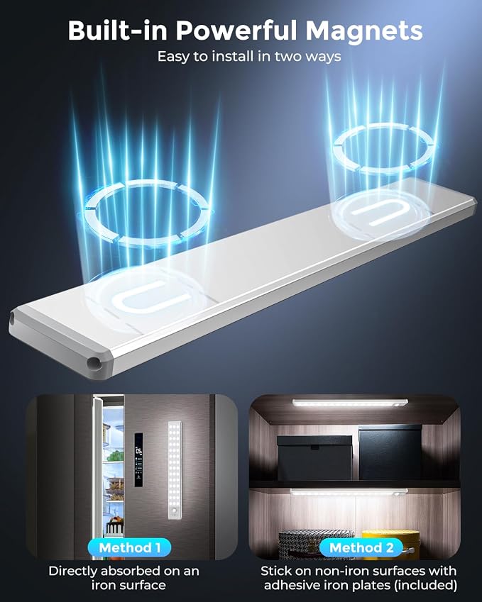 10.5" Under Cabinet Lighting, Wireless Motion Sensor Light Indoor - Image 8