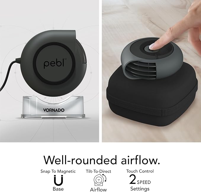 Vornado PEBL PAK Portable USB Desk Fan - Image 3