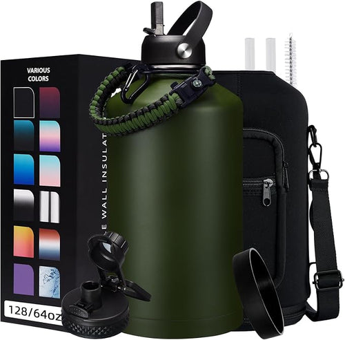 128 OZ Insulated Water-Bottles by DIGJUPER