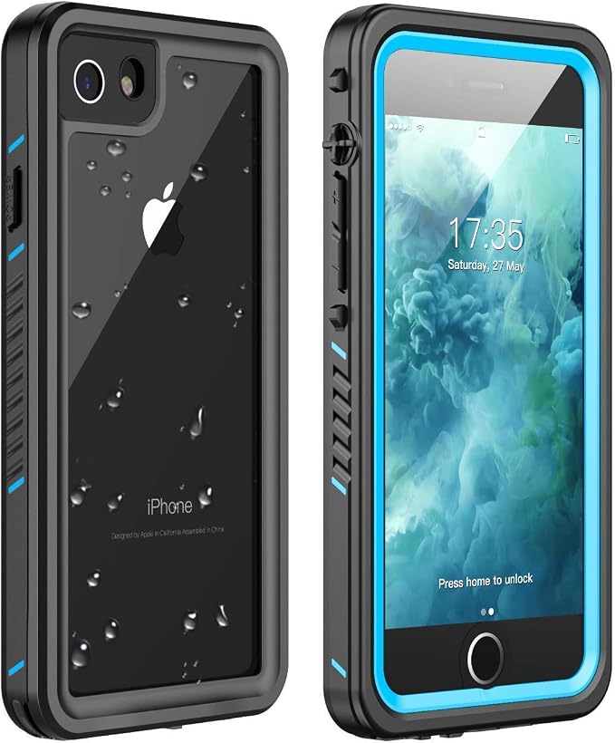 for iPhone SE 2022/SE 2020/7/8 Case Waterproof Shockproof, Full Body Protective by Bestcellcasephonecase