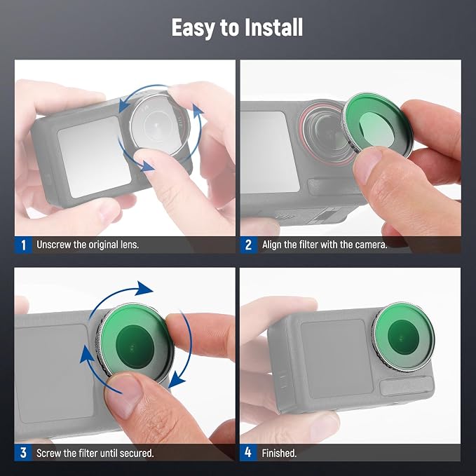 NEEWER 6 Pack ND Filter Set Compatible - Image 8