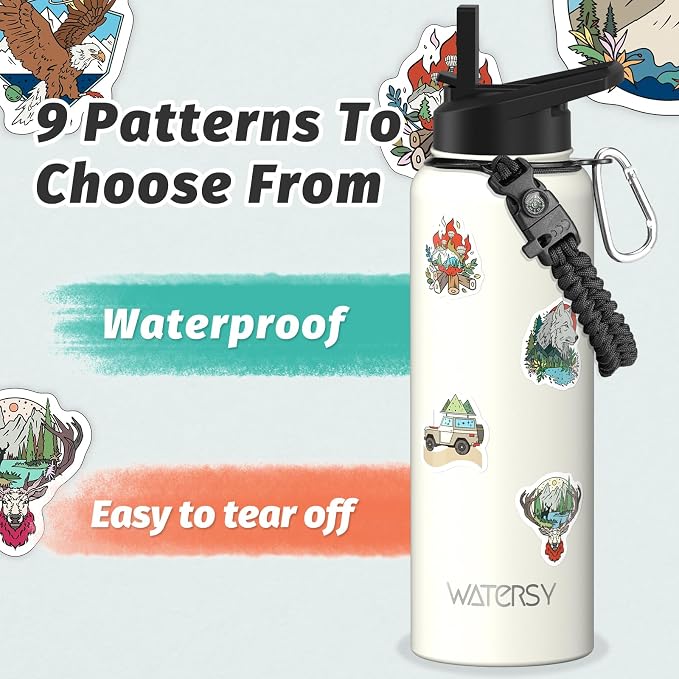 40oz Insulated Water Bottle, BPA Free&Leak Proof, Stainless Steel Water Flask - Image 4