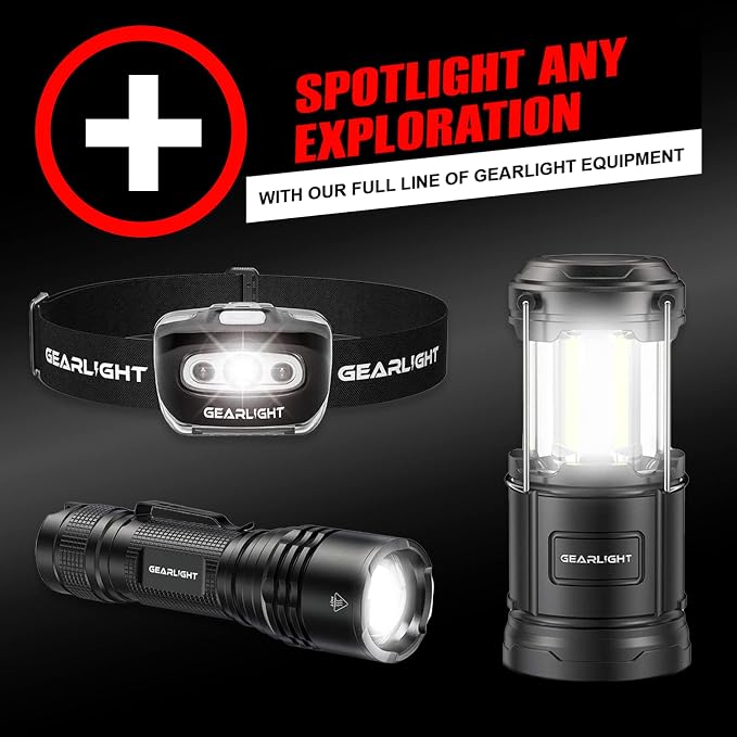 LED Flashlight High Lumens, Mini Tactical LED Flashlight 2 Pack, 5 Modes - Image 9