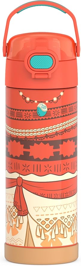 THERMOS FUNTAINER 16 Ounce Stainless Steel Vacuum Insulated Bottle by Thermos