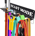 Gym Home Rack 8 Hook Heavy-Duty Wall-mounted Organizer Multi-Purpose Workout by Bliocefo