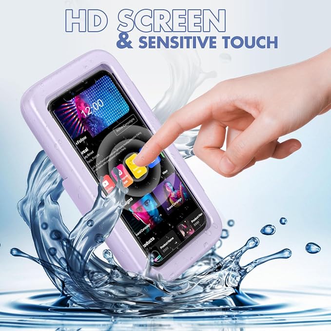 LC-dolida Shower Phone Holder Waterproof 480 Rotation Phone Stand Case Mount - Image 7