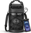 STOVER 5/10/25/30/40/55L Waterproof Dry Bag- Roll-Top Backpack w/Phone Case- by STOVER