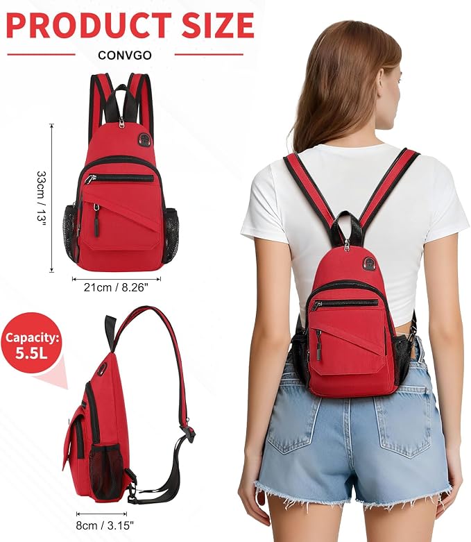 Small Crossbody Bag Casual Sling Bag - Image 3