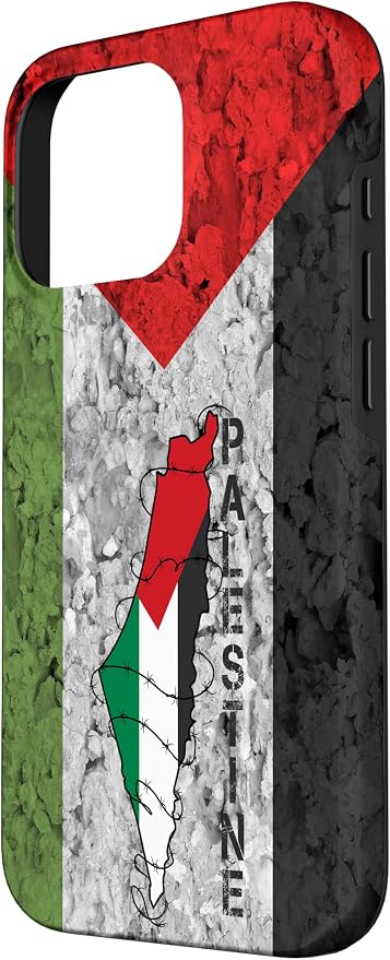 Kufiya PALESTINE Keffiyeh flag, Palestinian Map pattern Case - Image 2