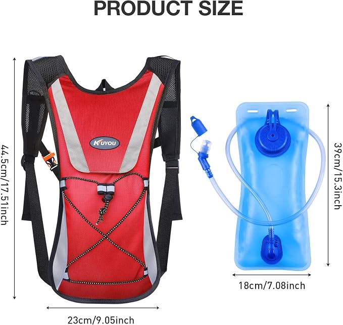 KUYOU Running Hydration Vest - Image 2