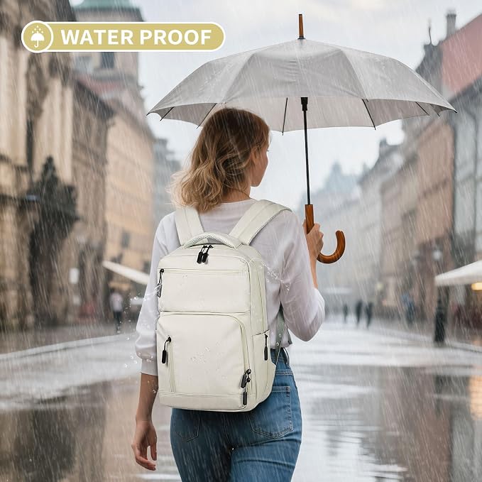 Waterproof Laptop Backpack for Men & Women, Flight Approved Anti-Theft Daypack - Image 2