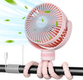 Momcozy 8000mAh Portable Stroller Fan, 27H Ultra-long Battery Life Detachable 4 by Momcozy