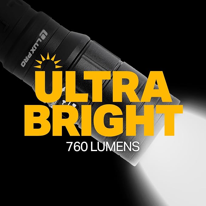 LUXPRO XP980 Pro Series Rechargeable Utility LED Flashlight - Image 2