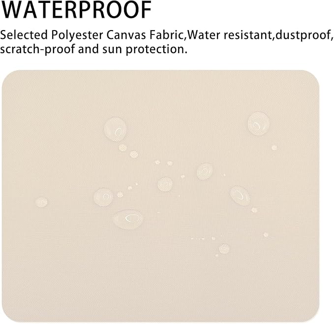 Gheeidau Canvas Repair Patch 9×11 Inch 3Pcs Waterproof Self-Adhesive Fabric - Image 2