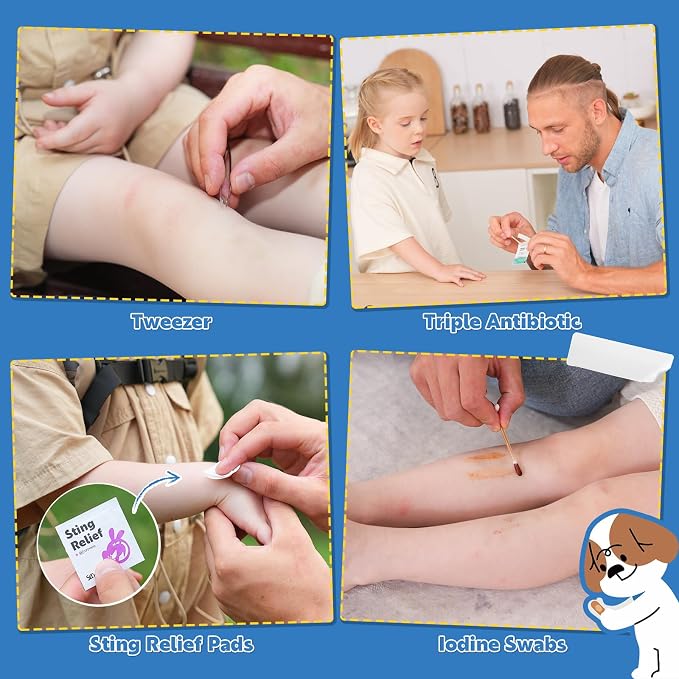 StBernard Kids First Aid Kit, EDC Mini Portable Medical Kit - Image 7